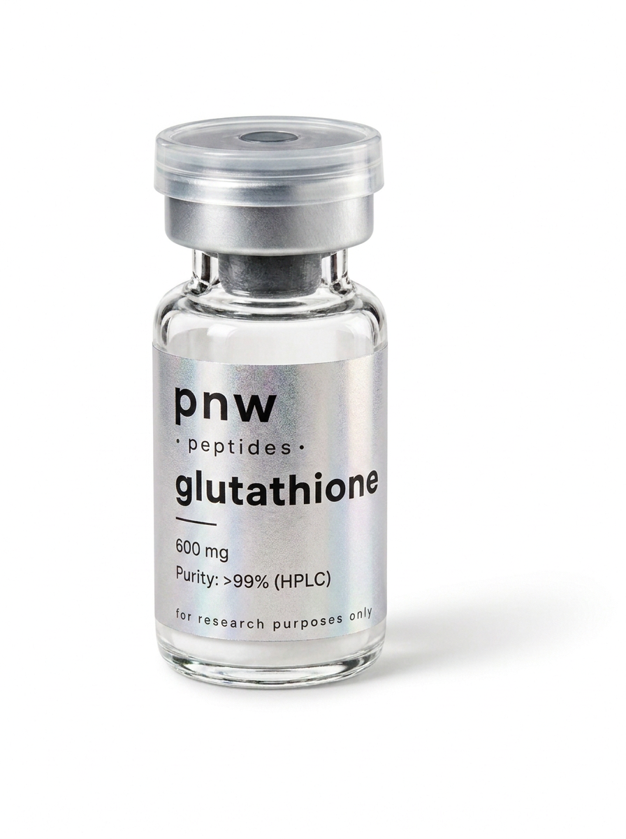 Glutathione laboratory vial